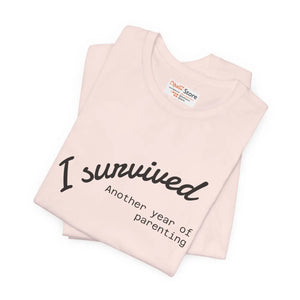 Fun Parenting Unisex Tee - Wild Year Cotton Shirt - Dipaliz - T-shirts - Xs