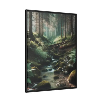 Sustainable Creek Woods Matte Canvas for Nature Lovers