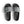 Men’s Slides Grey Pattern Upper Strap Summer Style by Dipaliz - Black / 6.5 - Sandals