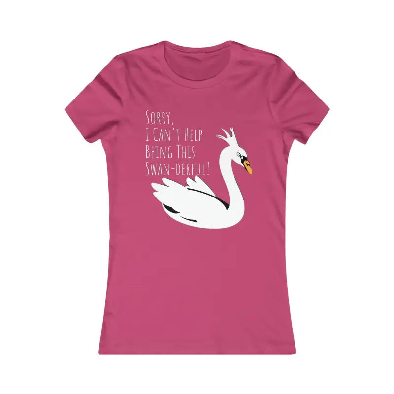 Swan Derful Super Soft Shirt - Ultimate Comfort & Style - s / Berry T-shirt