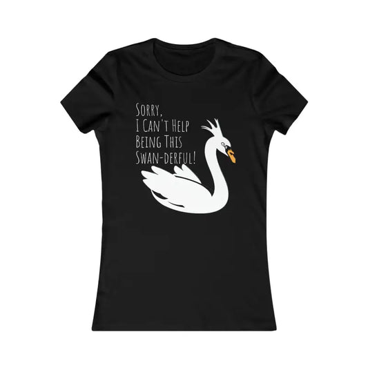 Swan Derful Super Soft Shirt - Ultimate Comfort & Style - s / Black T-shirt