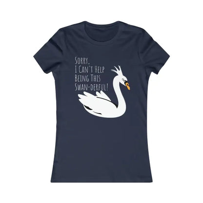 Swan Derful Super Soft Shirt - Ultimate Comfort & Style - s / Navy T-shirt