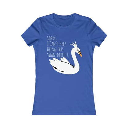 Swan Derful Super Soft Shirt - Ultimate Comfort & Style - s / True Royal T-shirt