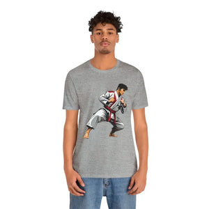 Unisex Jersey Short Sleeve Tee - Performance Workout Fit - Dipaliz - Athletic Heather / s - T-shirts