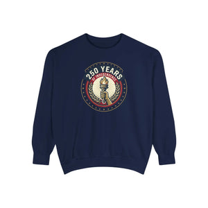 Sweatshirt, 250 Years of Independence Torch Emblem Crewneck - Sweatshirts - m