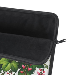 Sweet Pea Flowers Laptop Sleeve - Padded Botanical Case - Dipaliz - Computer Covers & Skins