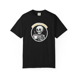 Skeleton Coffee Graphic Tee Heavy Cotton - Dipaliz - T-shirts - m