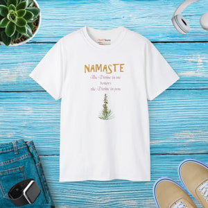 Soft Namaste T-shirt - the Divine in me - Dipaliz - T-shirts - s