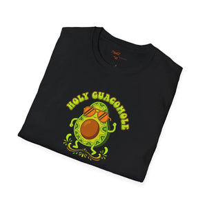 T-shirt, ?Holy Guacamole’ Cute Avocado Graphic Tee - T-shirts - m