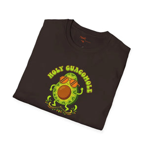 T-shirt, ?Holy Guacamole’ Cute Avocado Graphic Tee - T-shirts - m