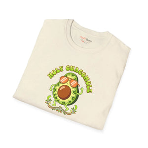 T-shirt, ?Holy Guacamole’ Cute Avocado Graphic Tee - T-shirts - m