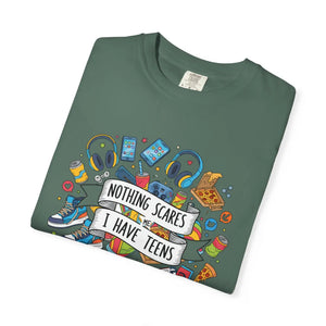 Relaxed Graphic Tee Nothing Scares i have Teens - Dipaliz - T-shirts