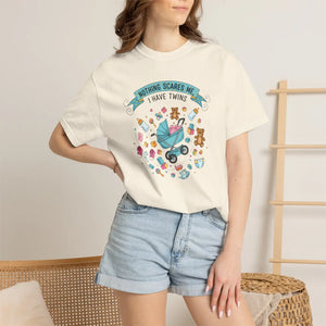 Vintage Cotton Twin Baby Stroller T-shirt - Dipaliz - T-shirts - m