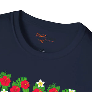 Retro Mama T-shirt - Floral Row Graphic Cotton - Dipaliz - T-shirts - s