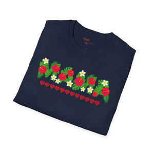 Retro Mama T-shirt - Floral Row Graphic Cotton - Dipaliz - T-shirts - s