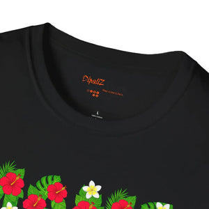 Retro Mama T-shirt - Floral Row Graphic Cotton - Dipaliz - T-shirts - s