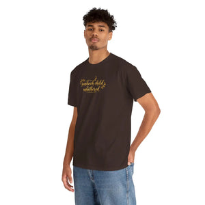 Soft Cotton Middle Child Tee - Script Floral Graphic - Dipaliz - T-shirts - m