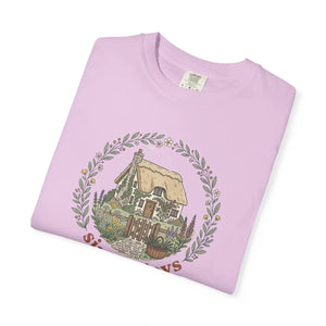T-shirt, ?Simple Joys’ Cottage Graphic Tee (cozy Vintage Nature Vibe) - T-shirts - m