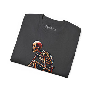 Bold Skating Skeleton T-shirt - Ultra Cotton Tee - Dipaliz - T-shirts