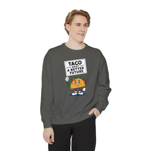 Luxurious Garment-dyed Sweatshirt Taco-bout Cozy - Dipaliz - Sweatshirts
