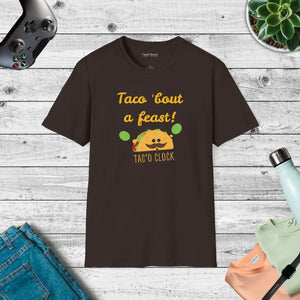 Softstyle t Shirt Tac’o Clock Unisex Cotton - Dipaliz - T-shirts