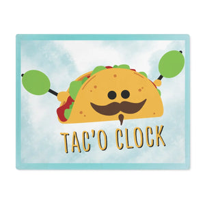 Tac’o Clock Placemat – Reversible Cotton - Dipaliz - Placemats