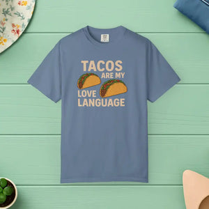 Funny Taco Tee - Celebrate Lovers Soft Cotton Shirt - Dipaliz - Blue Jean / s - T-shirts