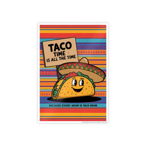 Taco Time High-gloss Poster Paper - Vibrant Kitchen Art - Dipaliz - Posters