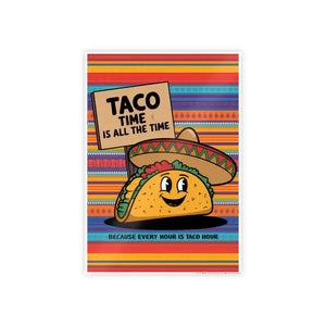 Taco Time High-gloss Poster Paper - Vibrant Kitchen Art - Dipaliz - Posters