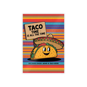 Taco Time High-gloss Poster Paper - Vibrant Kitchen Art - Dipaliz - Posters
