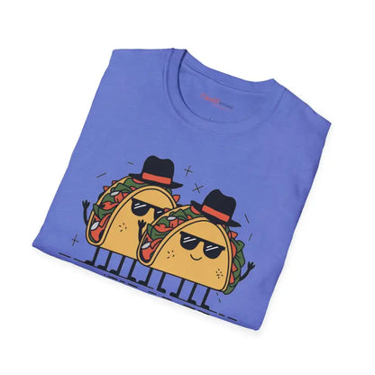 Taco Twins Outrageous Unisex Tee: too Cool for Salsa Style - T-shirt