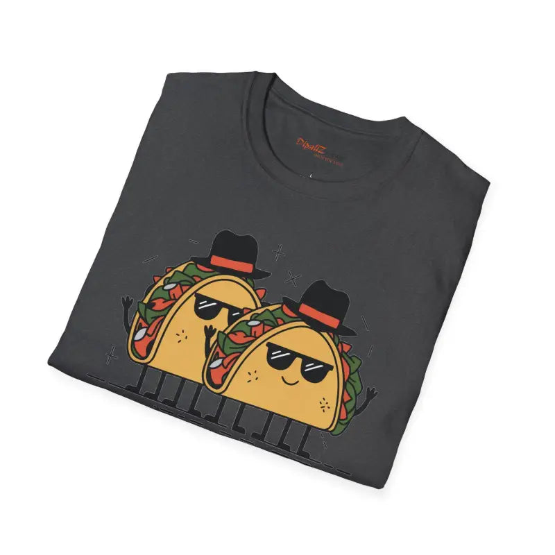 Taco Twins Outrageous Unisex Tee: too Cool for Salsa Style - T-shirt