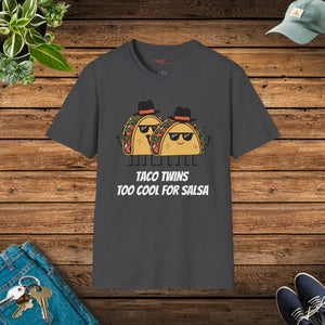 Taco Twins Outrageous Unisex Tee - Trendy Style - Dipaliz - Dark Heather / s - T-shirts