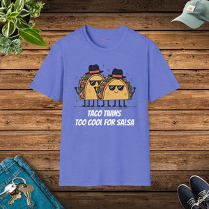 Taco Twins Outrageous Unisex Tee - Trendy Style - Dipaliz - Heather Royal / s - T-shirts