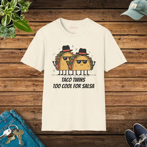 Taco Twins Outrageous Unisex Tee - Trendy Style - Dipaliz - Natural / s - T-shirts