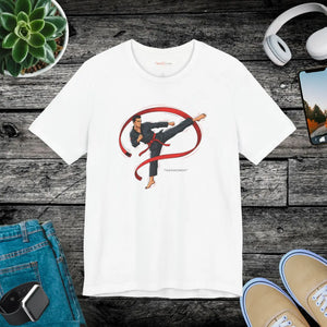 Soft Taekwondo Short Sleeve Tee - Unisex Jersey - Dipaliz - T-shirts