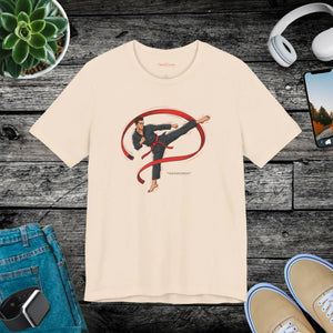 Soft Taekwondo Short Sleeve Tee - Unisex Jersey - Dipaliz - T-shirts