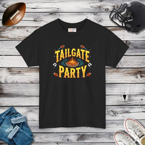 Heavy Cotton Tee for Tailgate Parties and Game Days - Dipaliz - Black / s - T-shirts