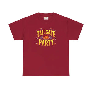 T-shirt - Heavy Cotton Tee for Tailgate Parties and Game Days - Dipaliz Cardinal Red / s