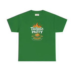 T-shirt - Heavy Cotton Tailgate Tee - Mvp Style Comfort - Dipaliz Turf Green / s