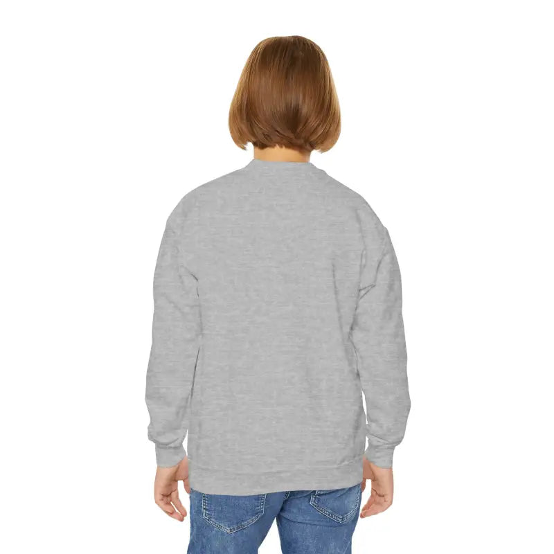 Jump Into Comfort: Youth Crewneck Sweatshirt by Gildan - Kids Clothes