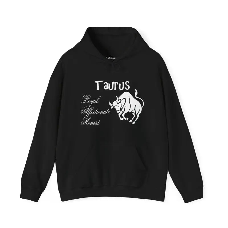 Unleash Celestial Vibes with Taurus Sign Hooded Sweatshirt - Hoodie