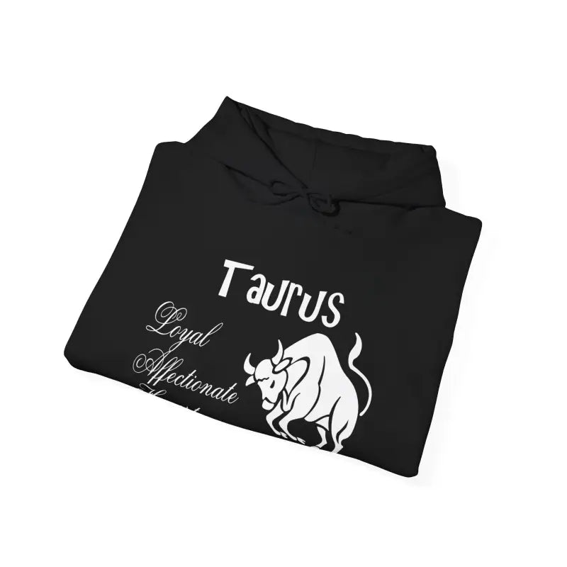 Unleash Celestial Vibes with Taurus Sign Hooded Sweatshirt - Hoodie