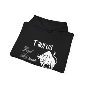 Taurus Sign Hooded Sweatshirt Celestial Comfort - Dipaliz - Hoodies