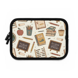 Cozy Teacher Classroom Pattern Laptop Sleeve - Dipaliz - Bags