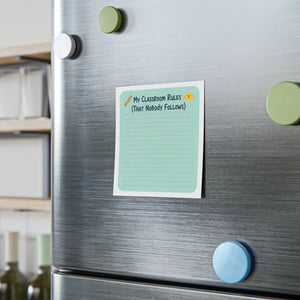Teacher Note Pad – Classroom Rules Gift - Dipaliz - Sticky Notes