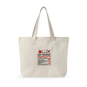 Durable Zippered Canvas Tote - Lesson Plans Teacher Gift - Dipaliz - Bags