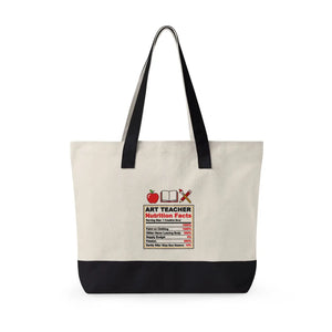 Durable Zippered Canvas Tote - Lesson Plans Teacher Gift - Dipaliz - Bags
