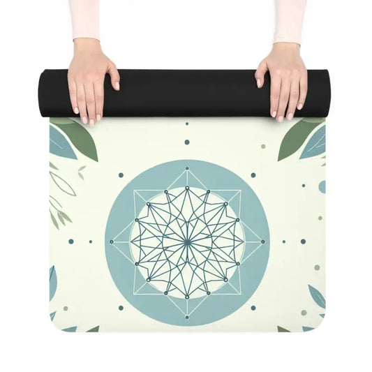 Teal Leaf Yoga Mat: Elevate Your Practice With Ease - Home Decor