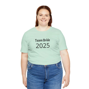 Flattering Team Bride Tee - 2025 Party Shirt - Dipaliz - T-shirts
